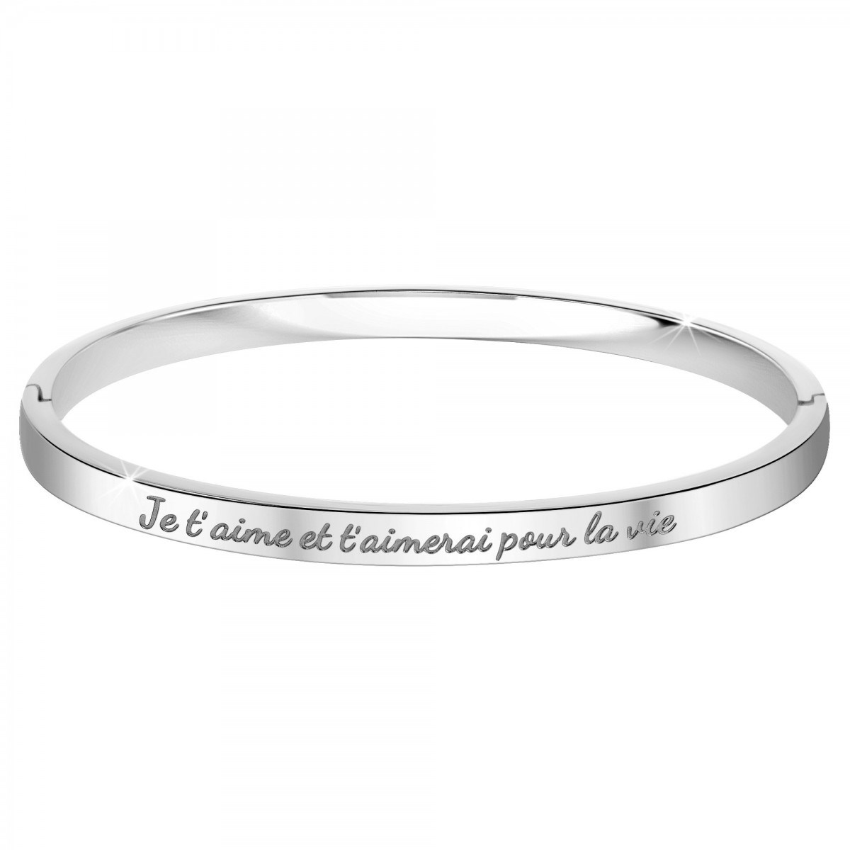 Je t'aime et t'aimerai pour la vie - Bracelet SC Crystal