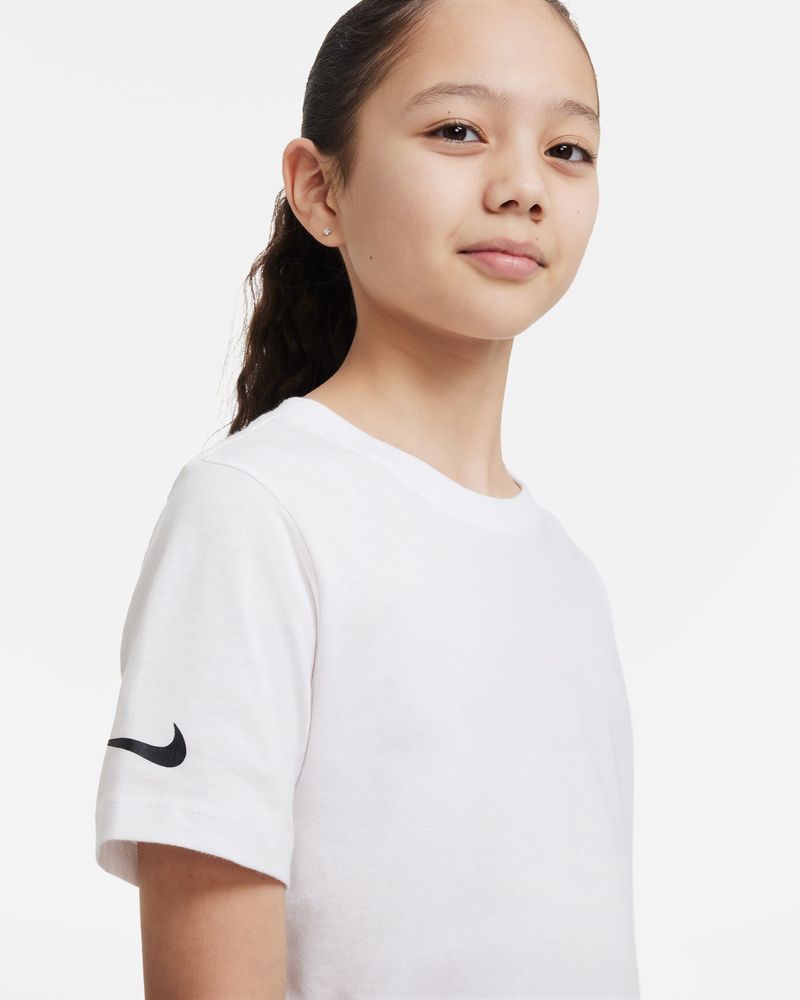 T-shirt Nike Team Club 20 Blanc pour enfant