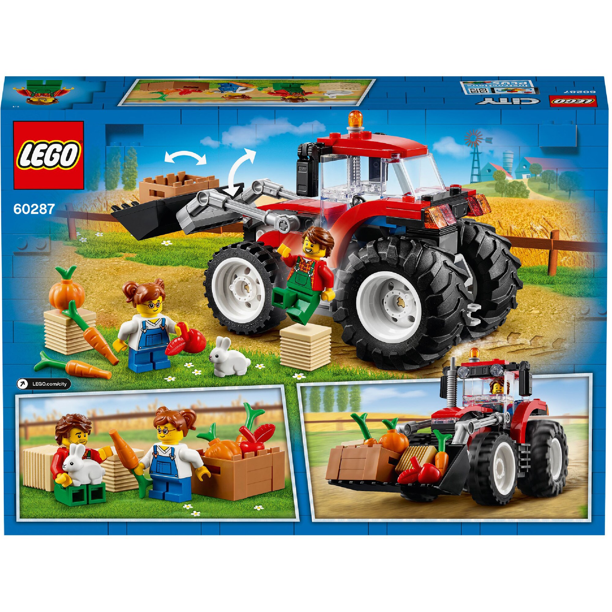 LEGO Konstruktionsspielzeug City Traktor
