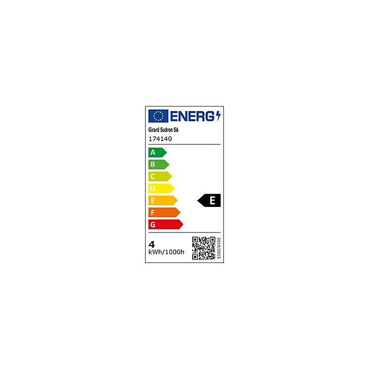 Ampoule LED E27 globe imprimé floral bleu Ø12,5cm 470lm Girard Sudron