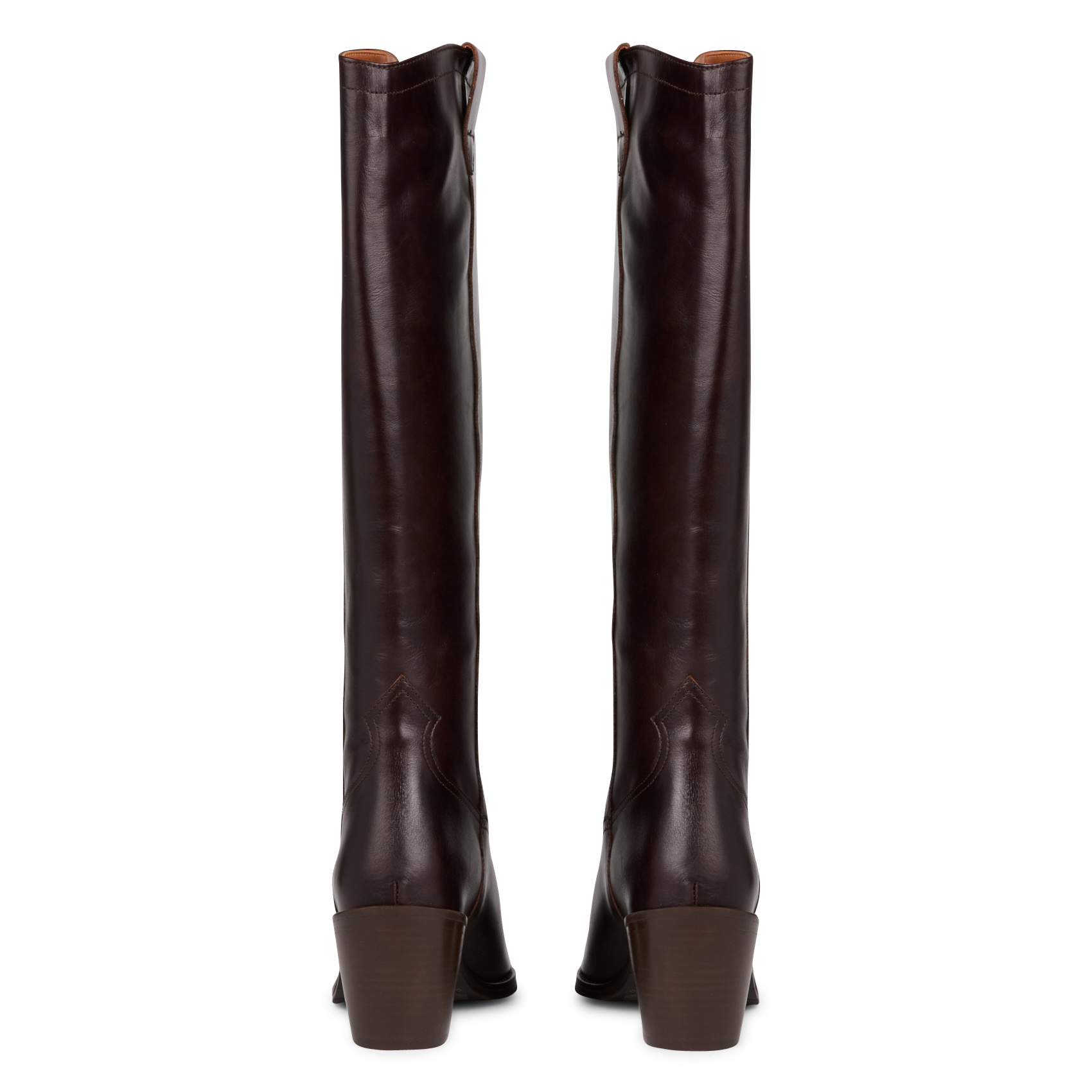 DOLORES - Bottes en cuir | Marron