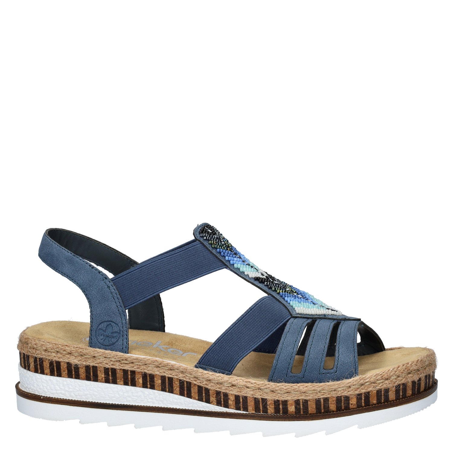 dames sandaal Rieker Blauw