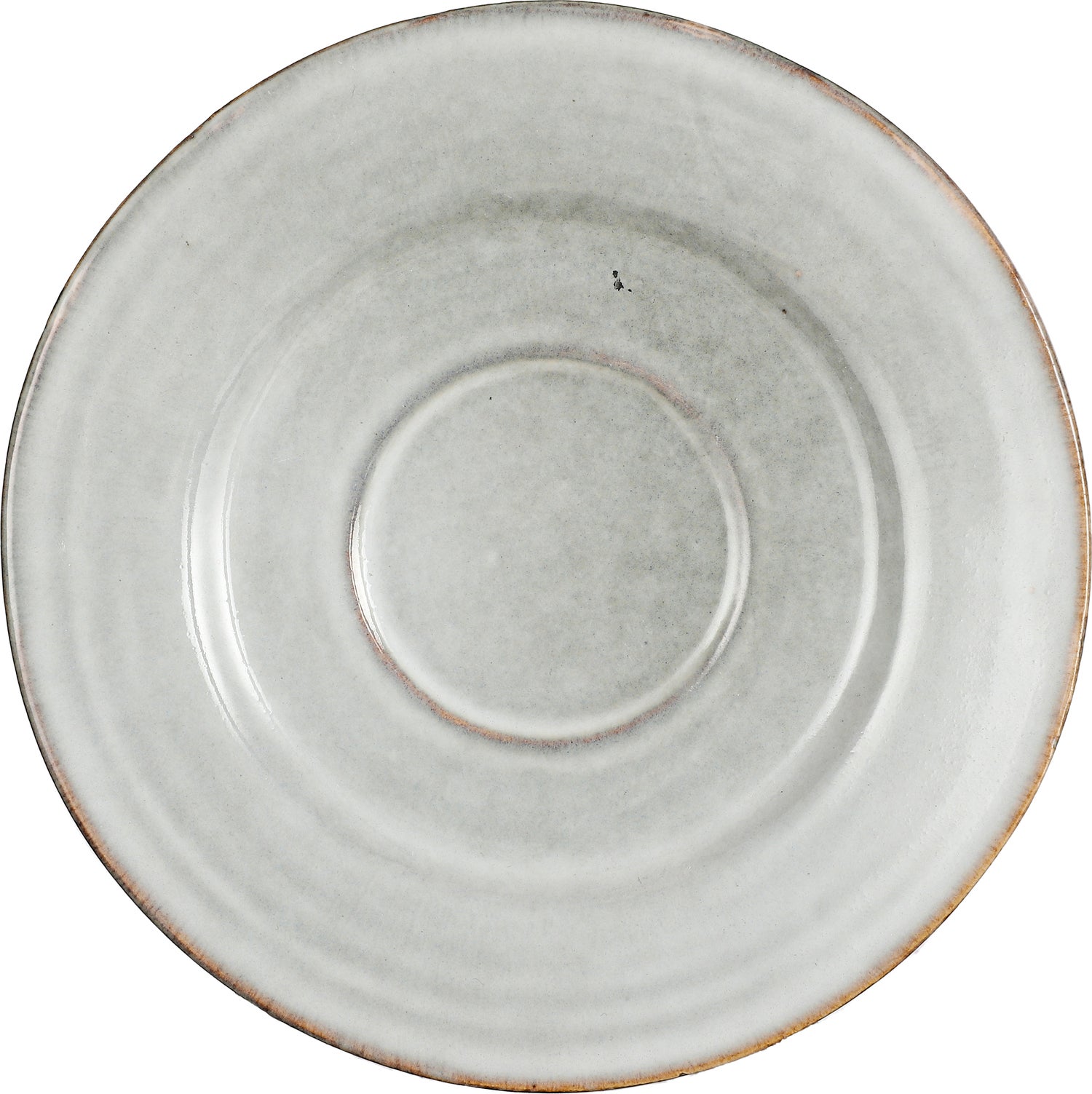 Mica Decorations kop en schotel Tabo grijs 7,5 x 4,5 x 7,5 cm