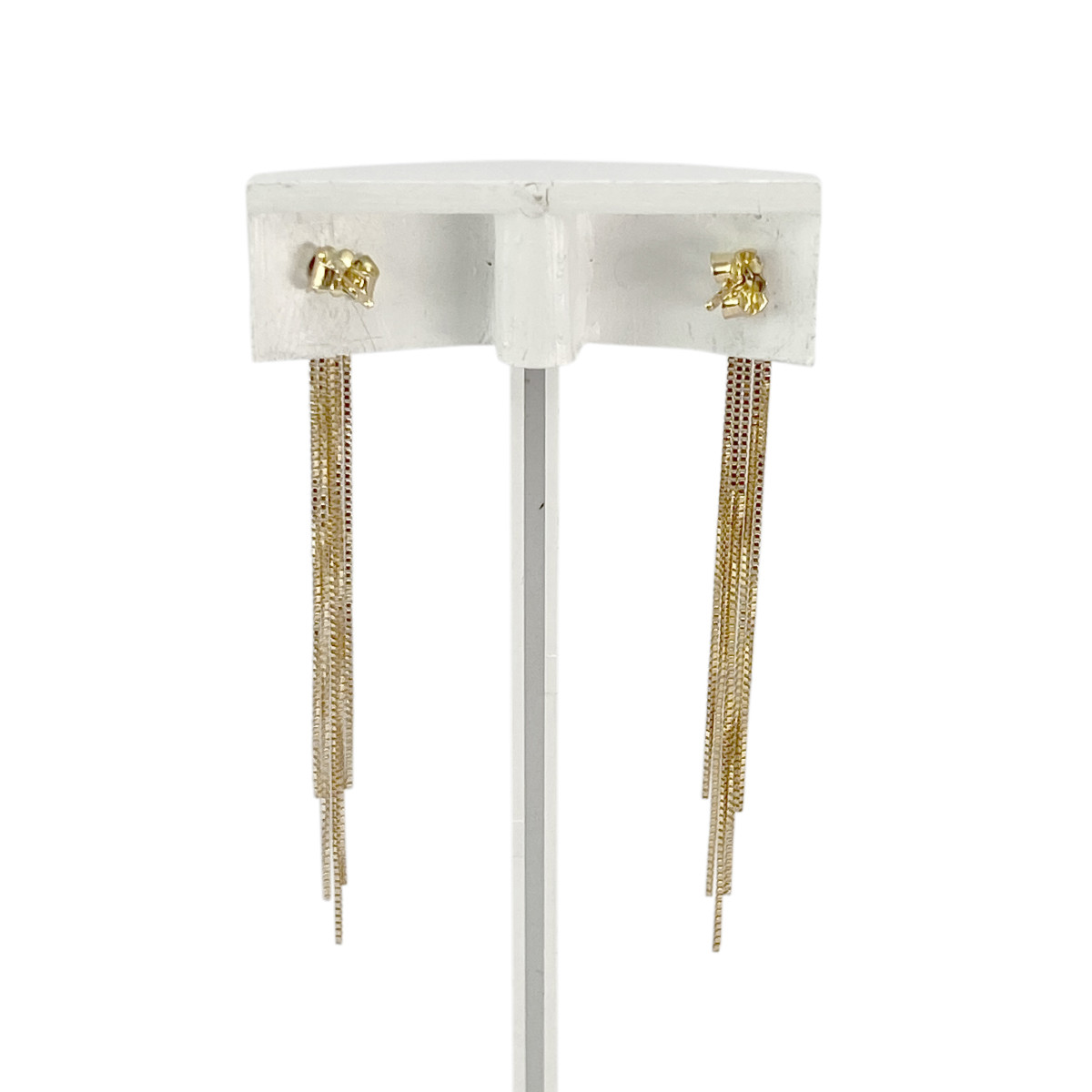 Boucles d'oreilles d'occasion or 750 jaune