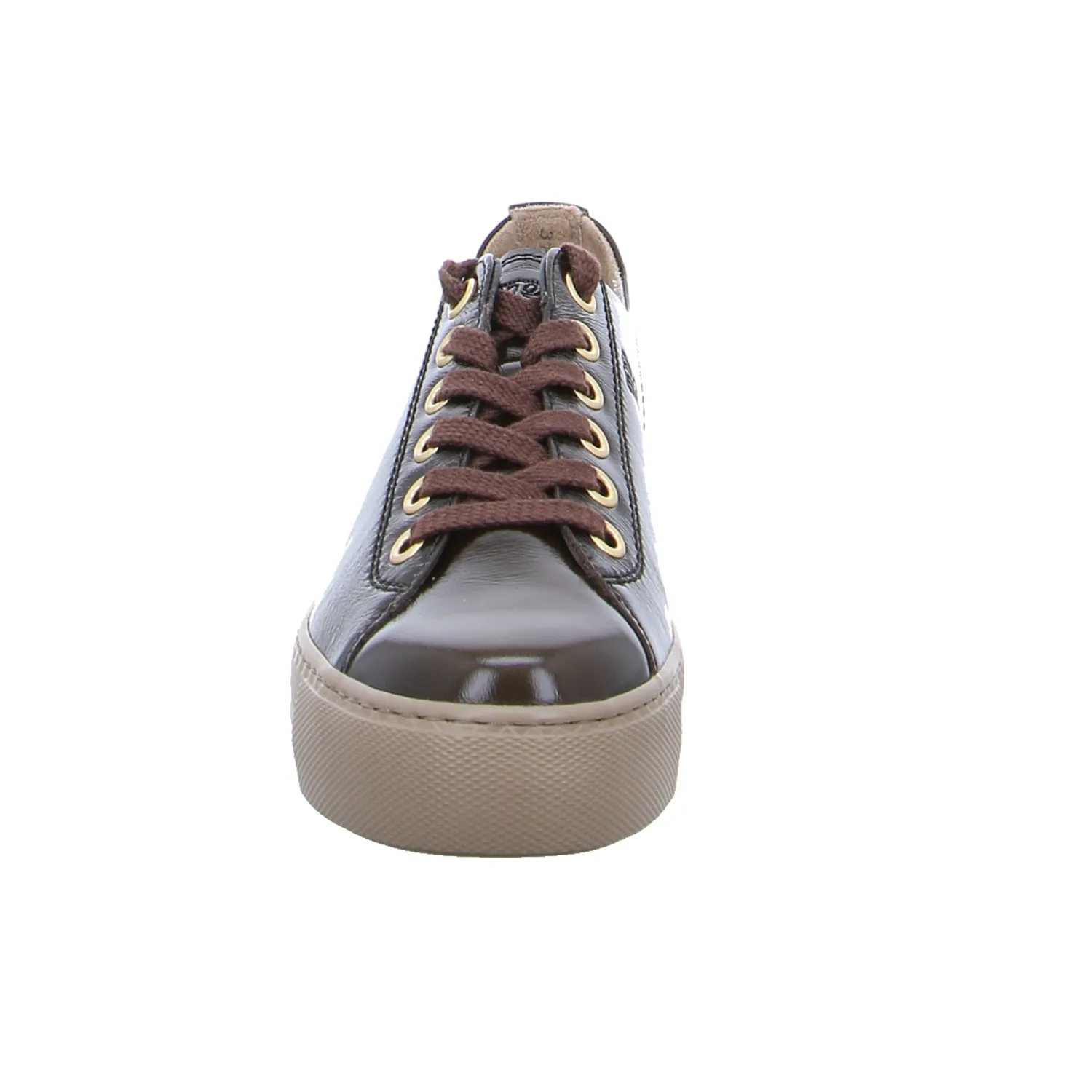 PAUL GREEN Sneaker Braun Leder