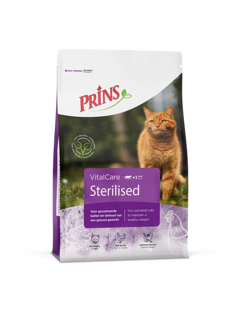 Prins Vitalcare Cat Sterilised - Kattenvoer