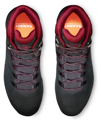 Chaussures de Randonnée Mammut Nova IV Mid GTX Rouge Femme