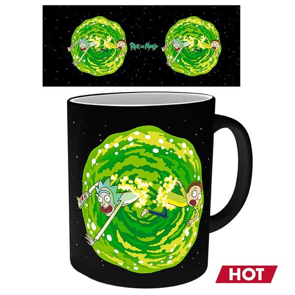 Rick og Morty Fargeskiftende Krus