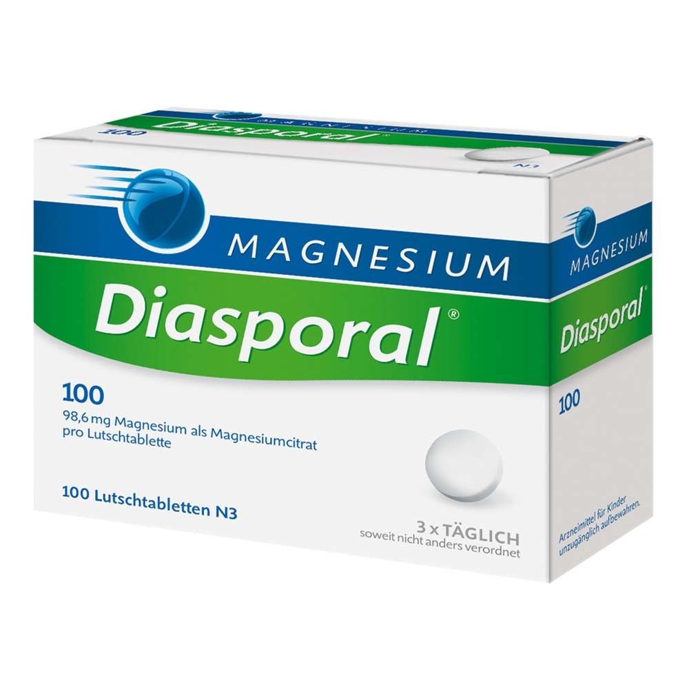 Magnesium-Diasporal® 100 Lutschtabletten