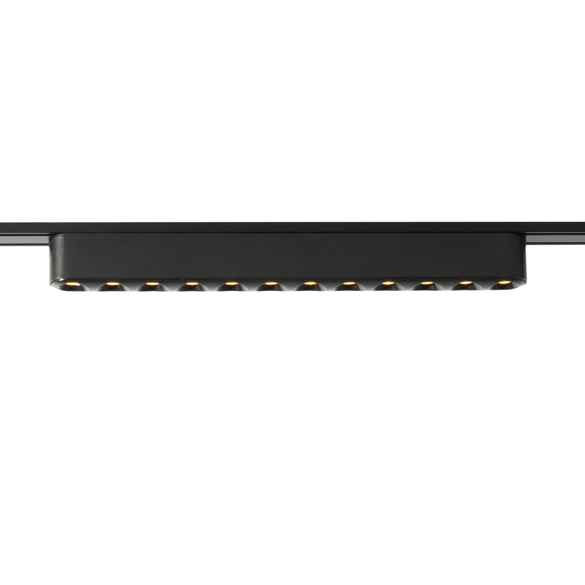 Moderne plafondlamp zwart voor railsysteem 1-fase 12W 3000K - Magnetic Puntua