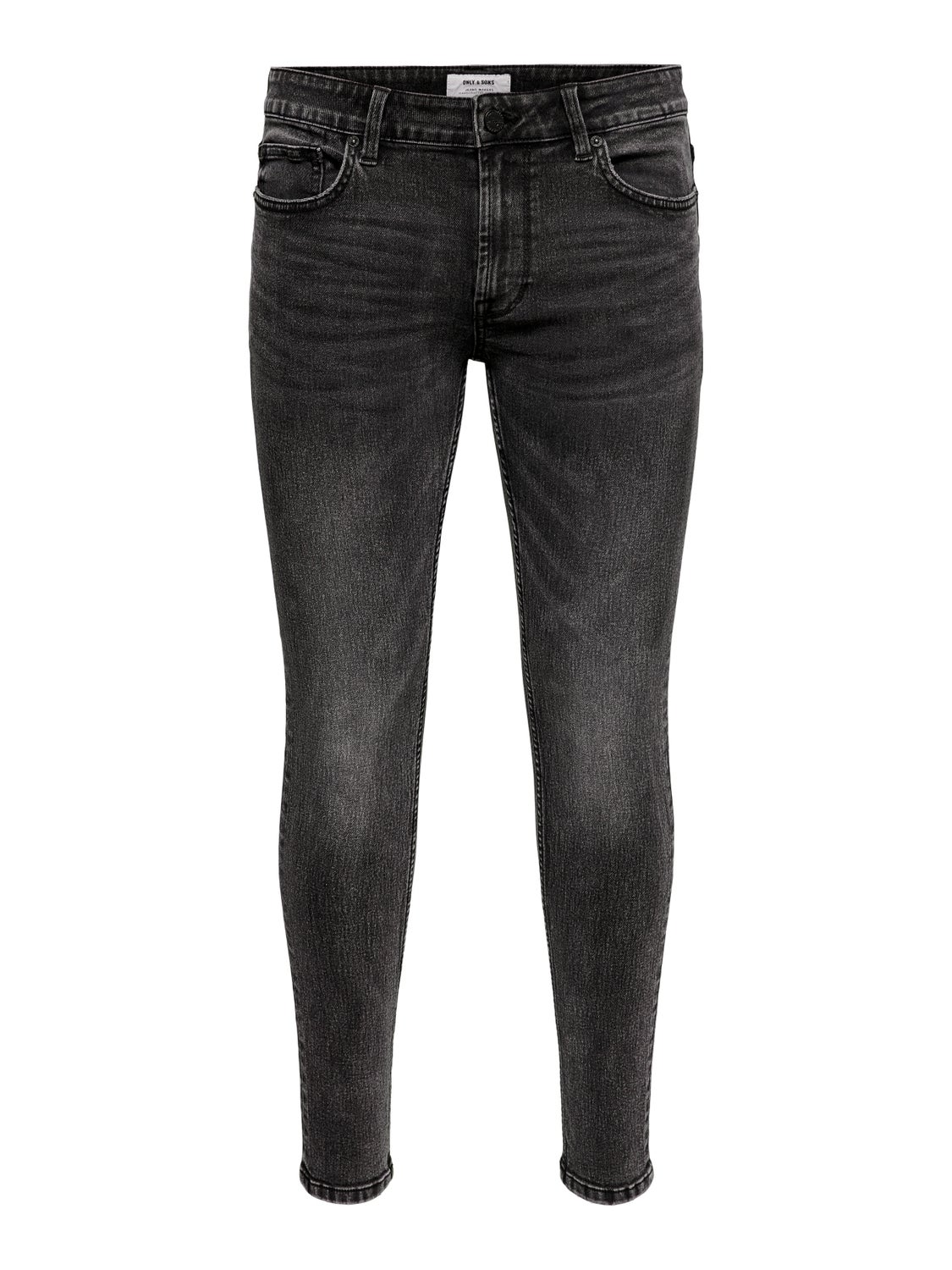 ONSWARP Mittlere Taille Skinny Fit Jeans Grey Denim