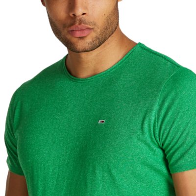 Tee-shirt à manches courtes homme Slim Jaspe TOMMY HILFIGER