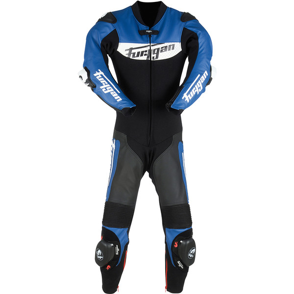 Furygan - Combinaison Enfant Kid Evo Noir / Bleu / Blanc