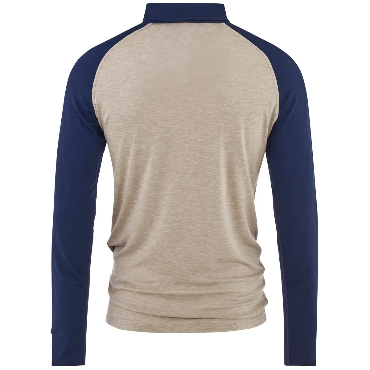 Bula Men's Retro Merino Wool Halfzip Sweater Navy
