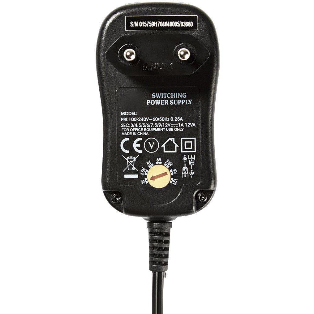 Nedis ACPA001 universele adapter 1000 mA, 3-12V