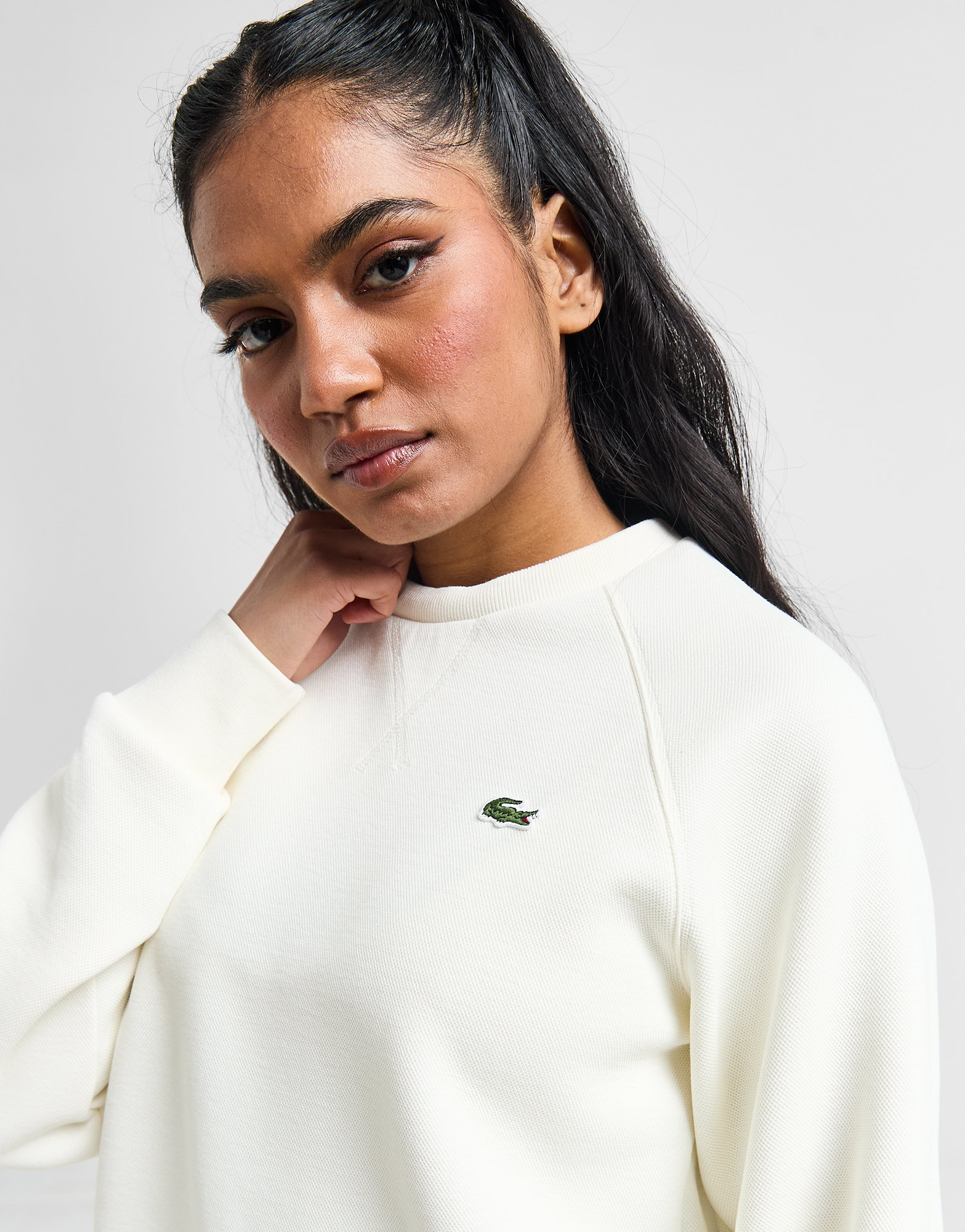 Lacoste Sweat Logo Femme