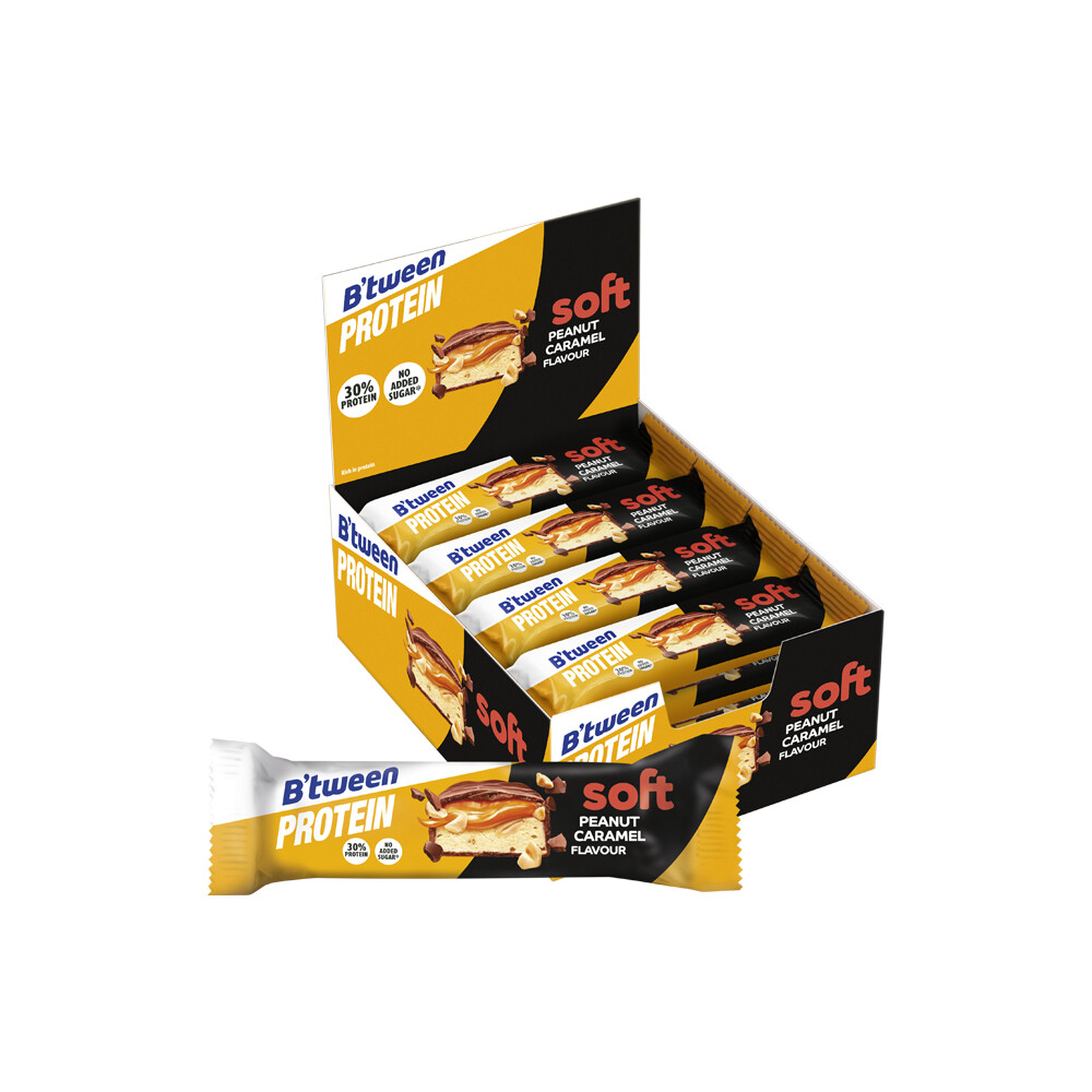 12x Hero B'tween Proteinreep Soft Peanut Caramel45 gr