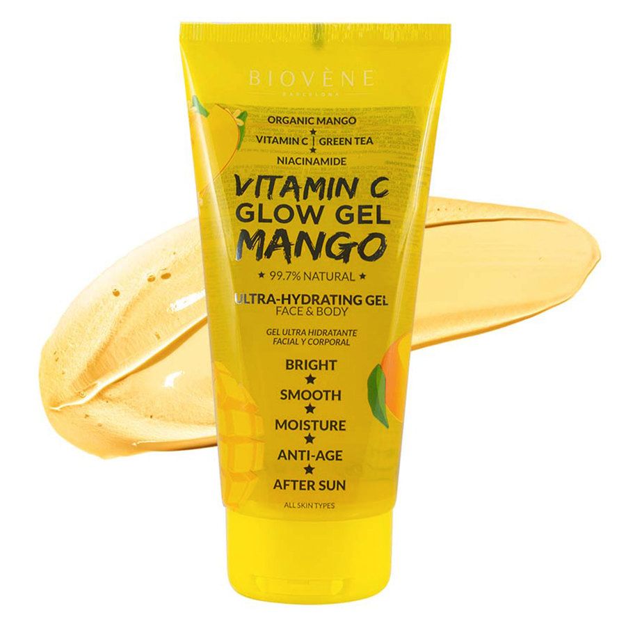 Biovène Vitamin C Glow Gel Ultra-Hydrating Organic Mango Body Treatment 200ml