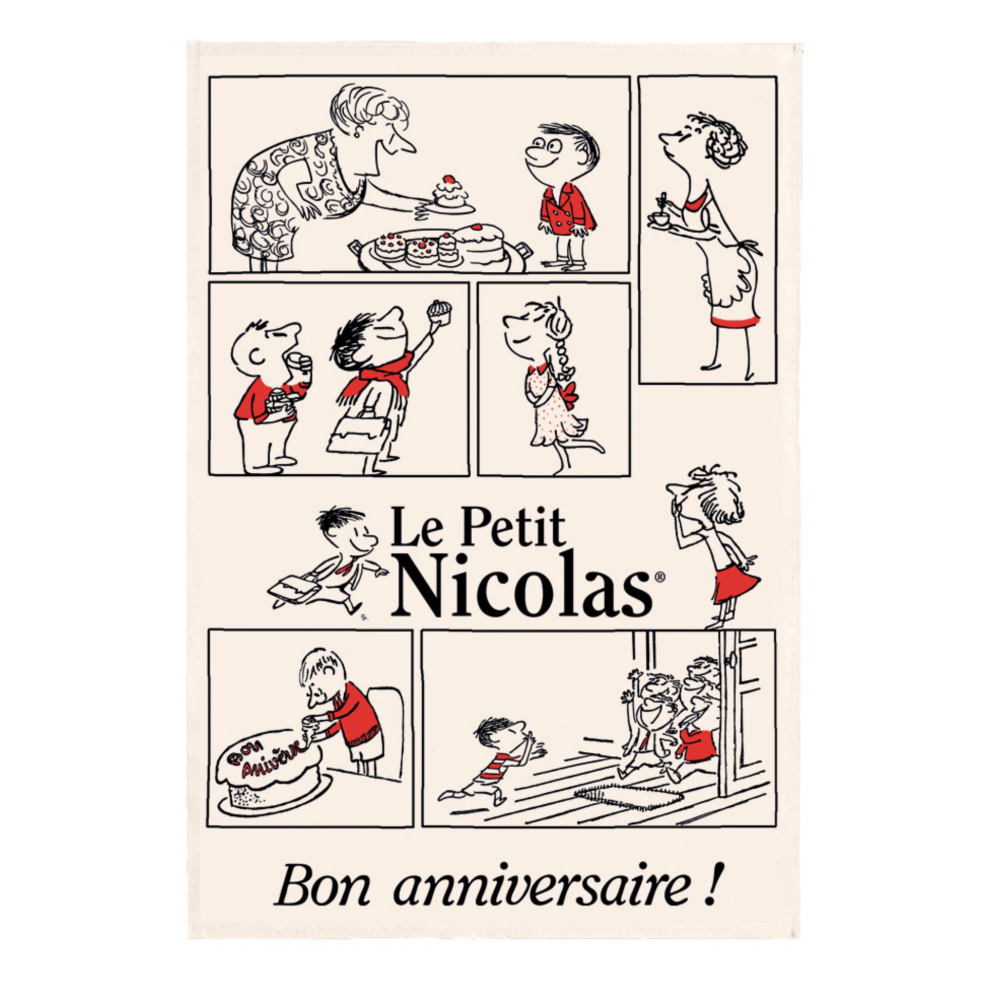 Torchon petit nicolas l'anniversaire