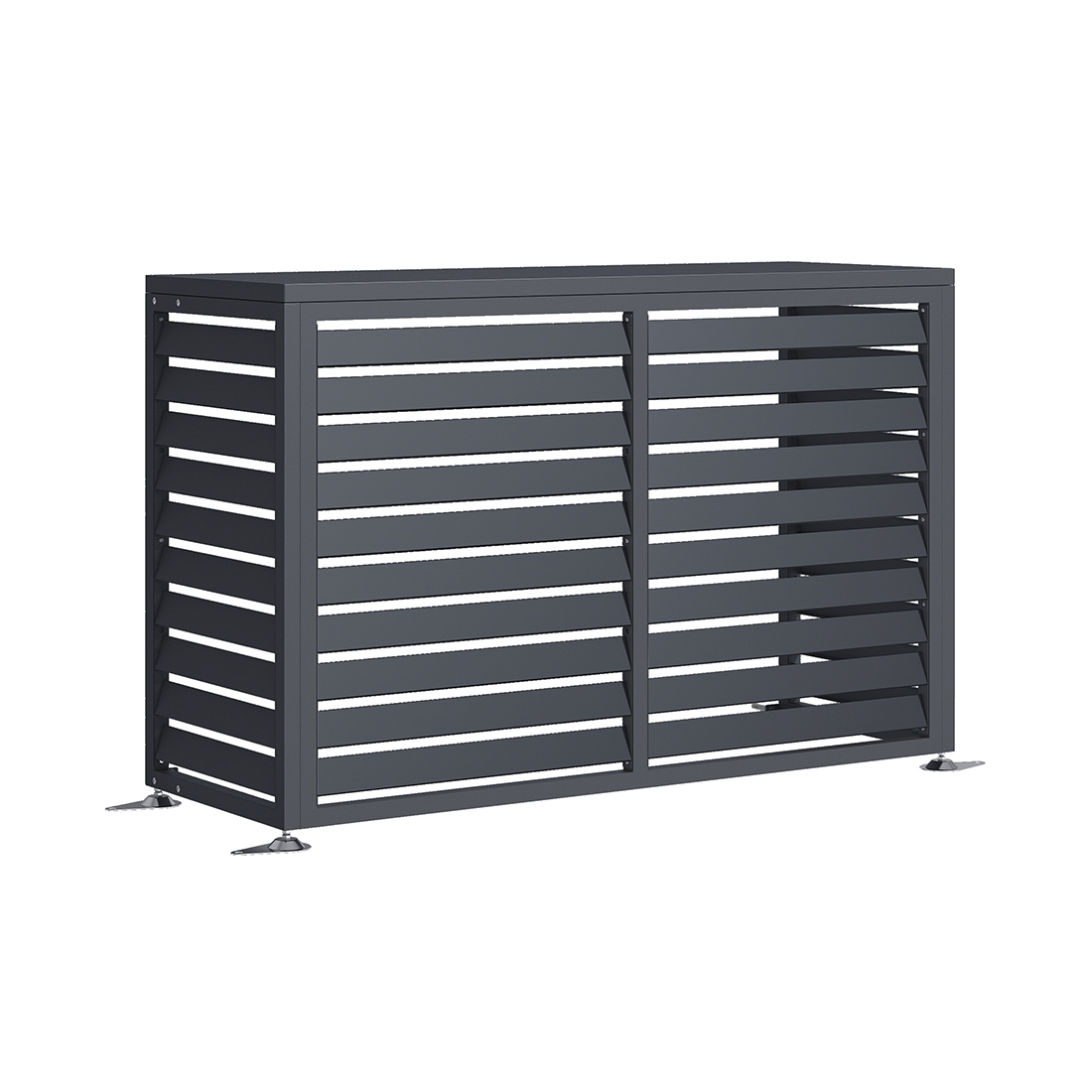 Holmberg Abdeckung für Wärmepumpen oder Klimageräte 140x50x89cm