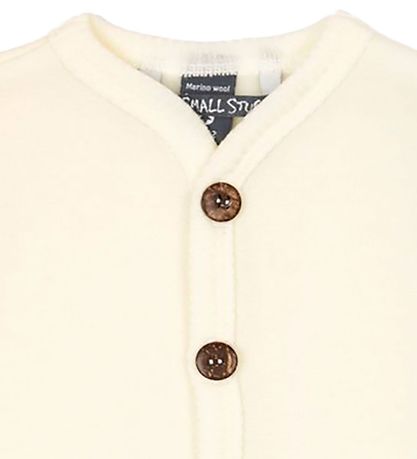 Smallstuff Weste - Wolle - Off White