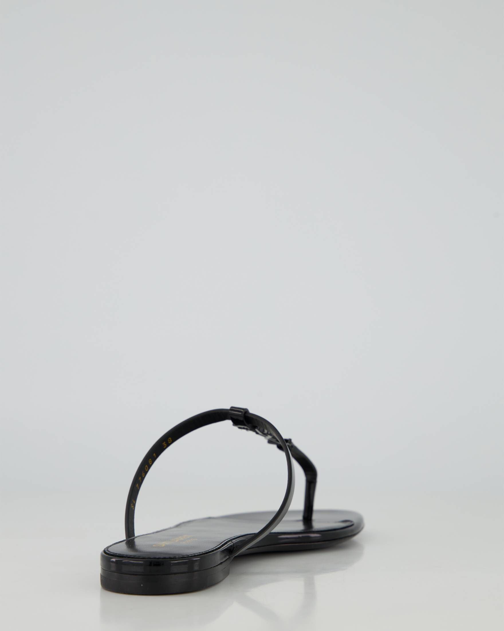 Saint Laurent| Damen Sandalen CASSANDRA SLIDES aus Leder