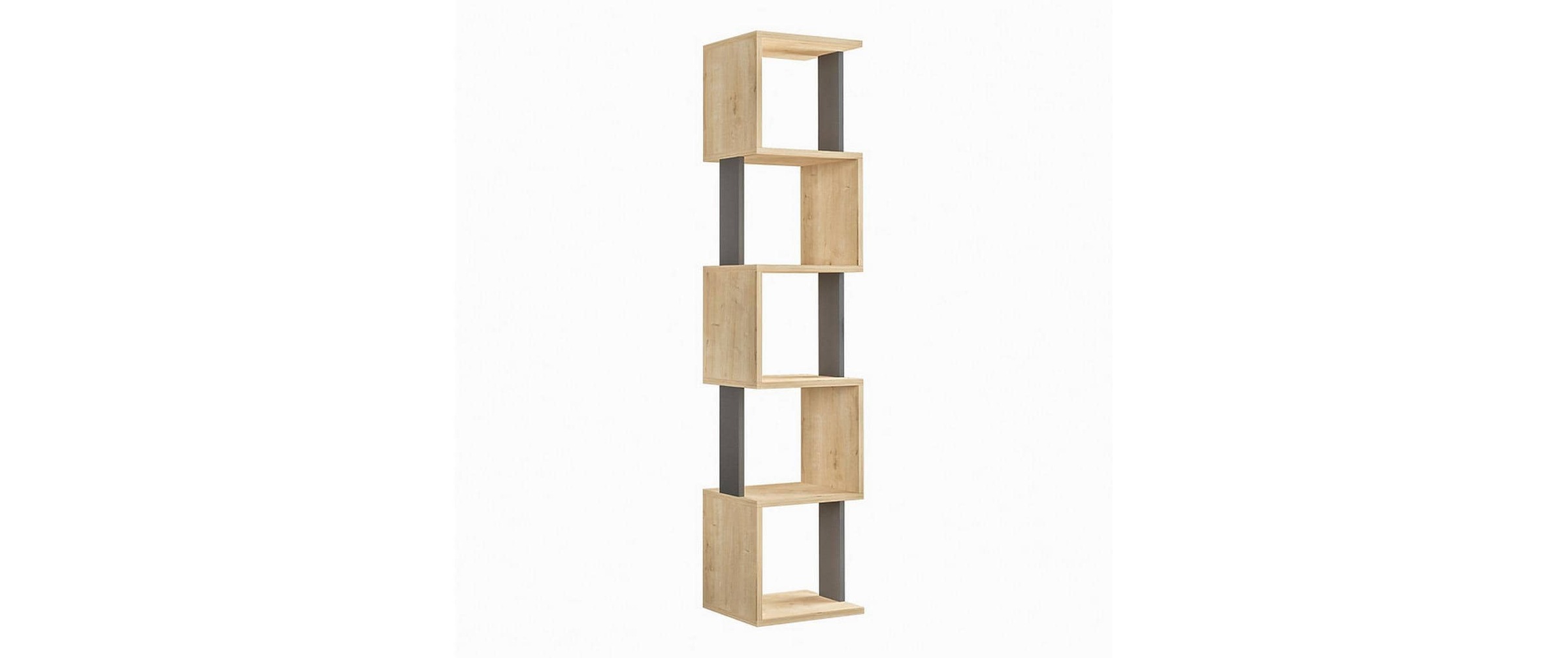 WOODY FASHION Regal »Piri 35 x 161 x 30 cm, Nature«