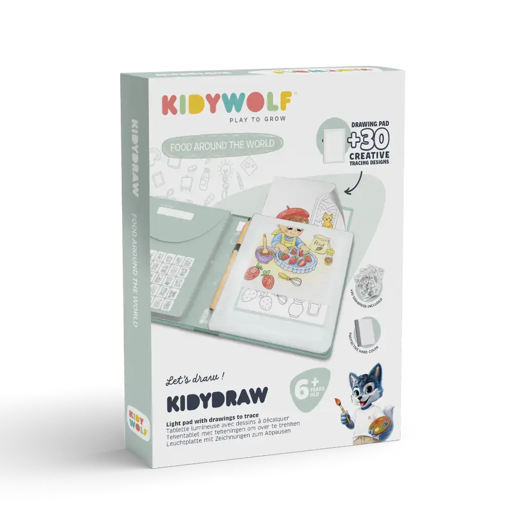 KidyWolf Kidywolf Kidydraw -PAD6-eten- 6+