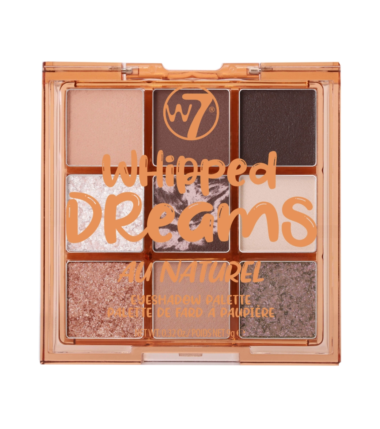 W7 - Paleta de sombras Whipped Dreams - Au Naturel