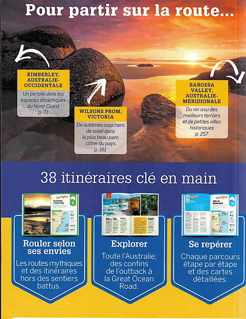 LONELY PLANET - SUR LA ROUTE DE L AUSTRALIE