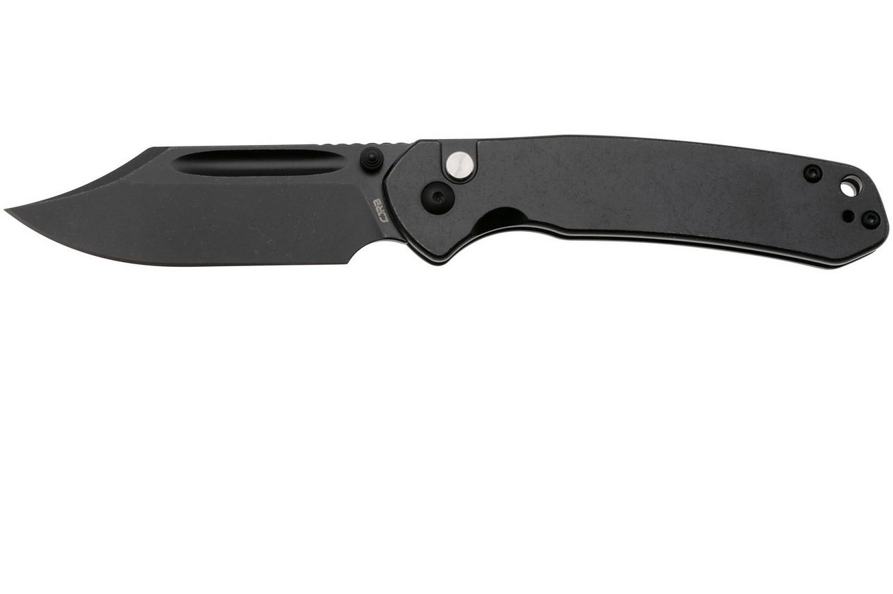 CJRB Pyrite Bowie J1942-BST Blackwashed AR-RPM9, Blackwashed Steel, zakmes