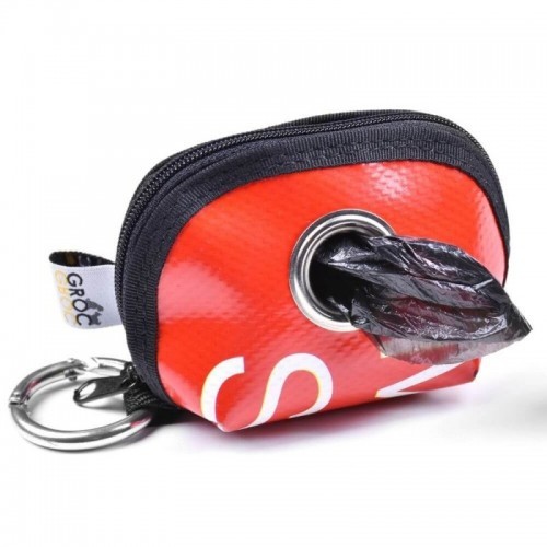 Dispensador de Sacos Higiênicos Kakou Bag, Vermelho