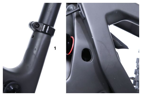VTT Tout-Suspendu Santa Cruz Bronson 4.1 Carbone C Sram GX AXS 12V MX (29/27.5'') Gris 2024 - Produit Reconditionné