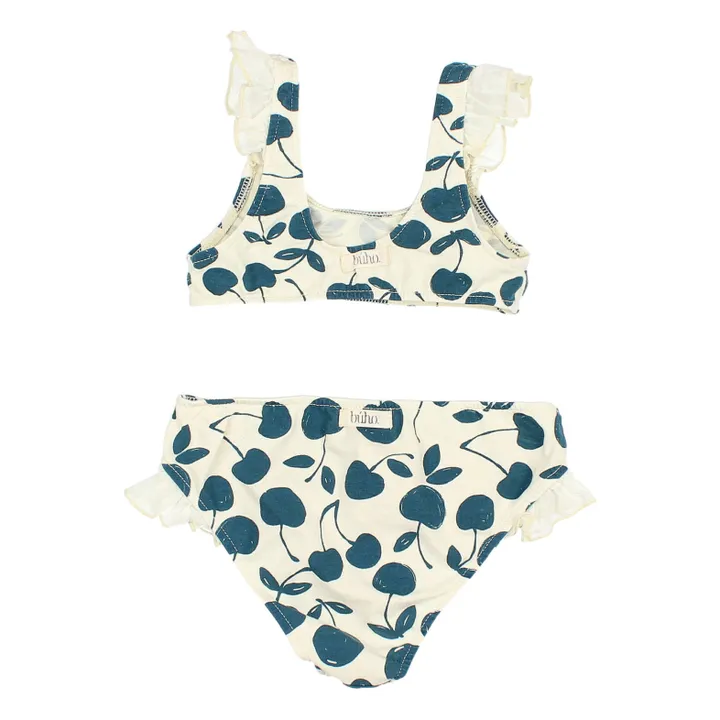 Búho Maillot 2 Pièces Cerises | Ecru