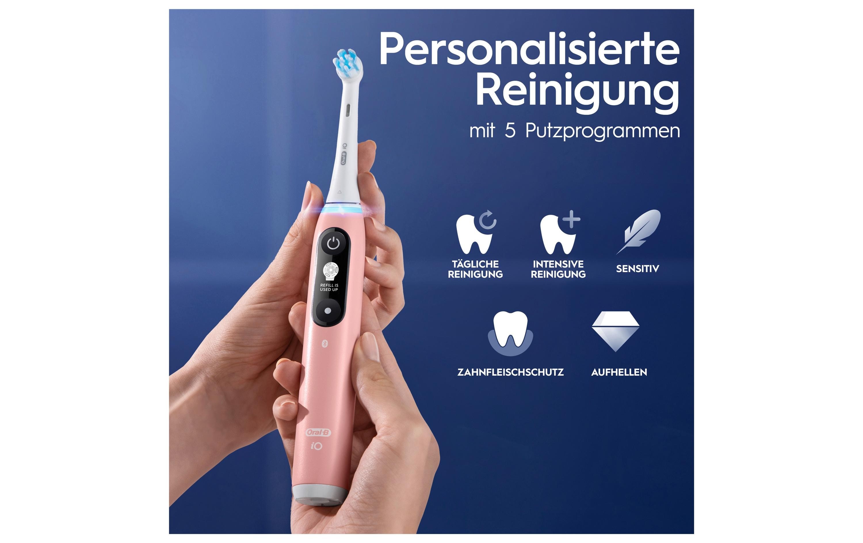Rotationszahnbürste iO Series 6 Pink Sand<br>Elektrische Zahnbürste