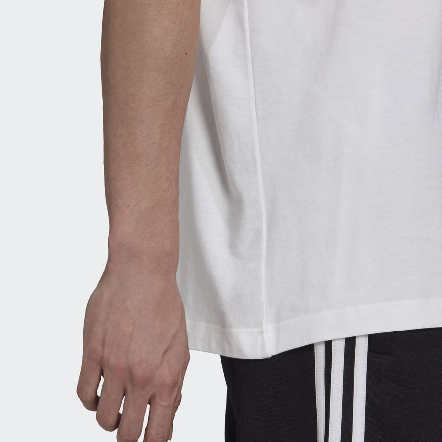 adidas Originals T-Shirt Trefoil - Blanc/Noir
