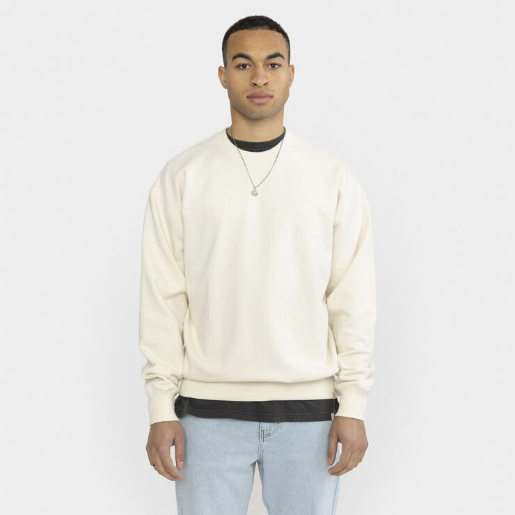 RVLT - Revolution Loose fit crewneck with our brand R on back Offwhite