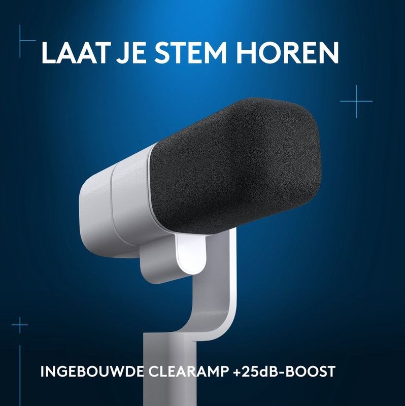 Logitech - G Yeti Studio - Gaming Microfoon - Bedraad - Wit