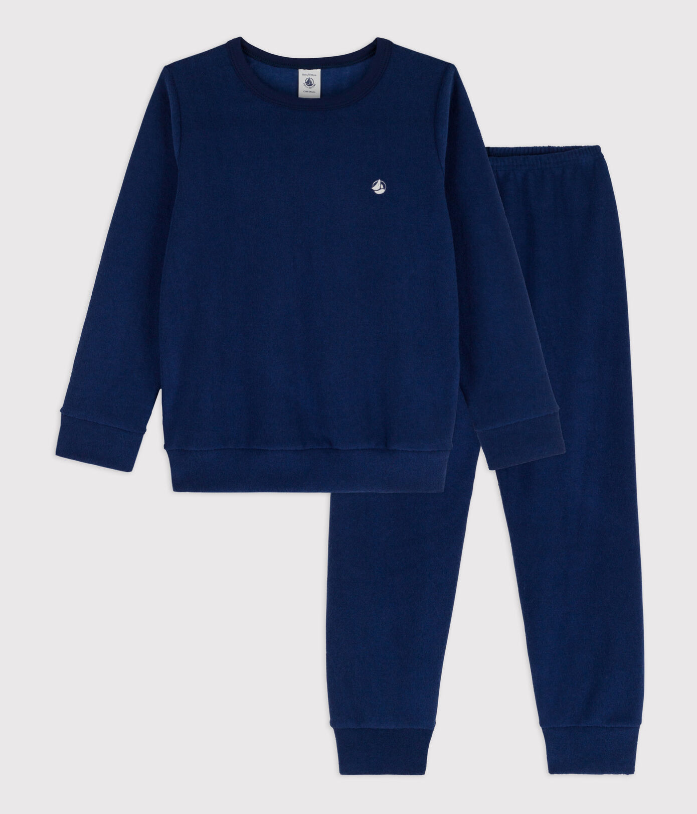 Pyjama petite fille/petit garçon en bouclette éponge grattée
