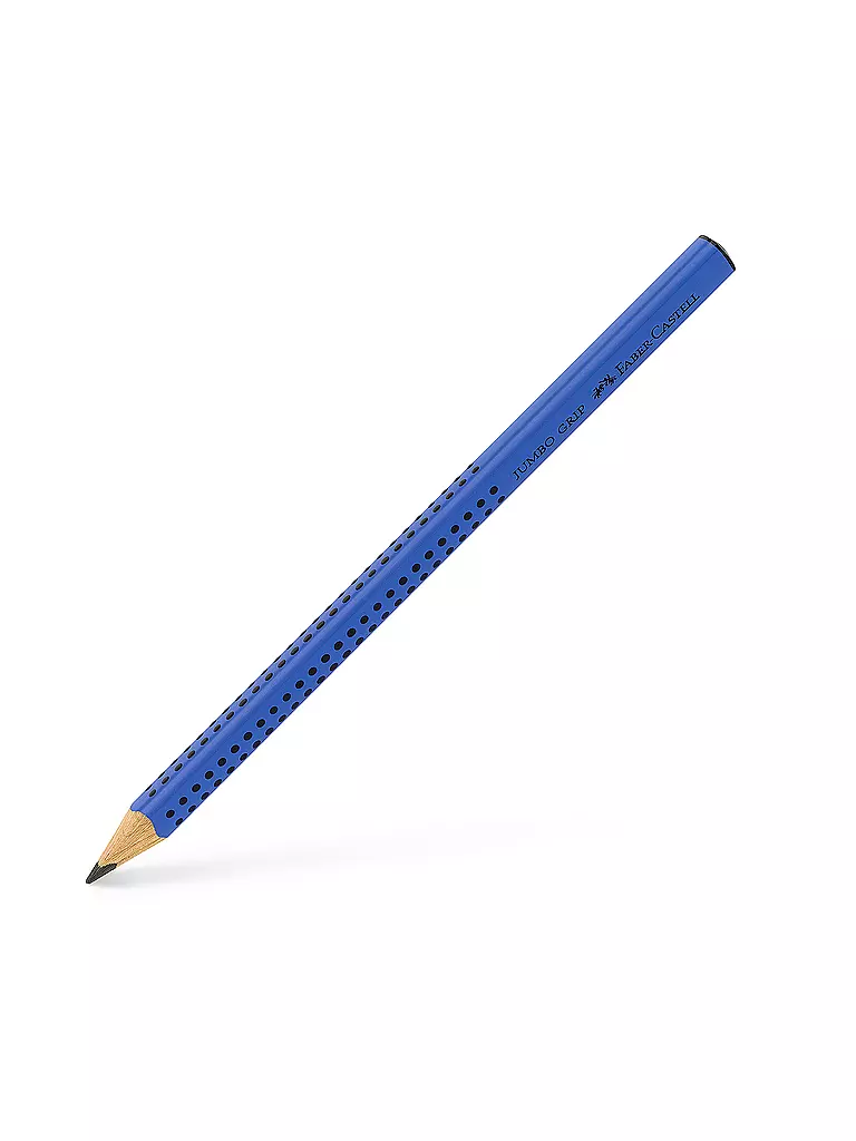 FABER-CASTELL Jumbo Grip Bleistift, B, blau blau