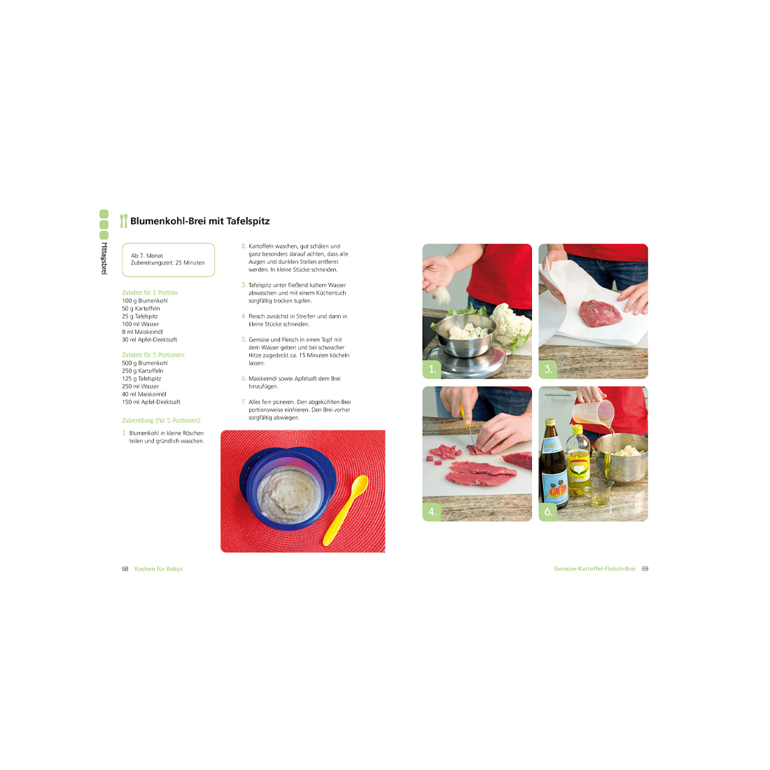 Kochen für Babys
