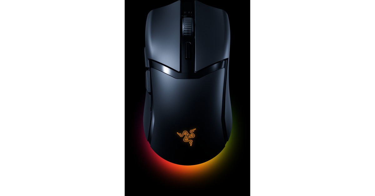 RazerCobra HyperSpeed gaming muis  (Zwart, 26.000 Dpi, RGB, 2.4 GHz / Bluetooth / USB)