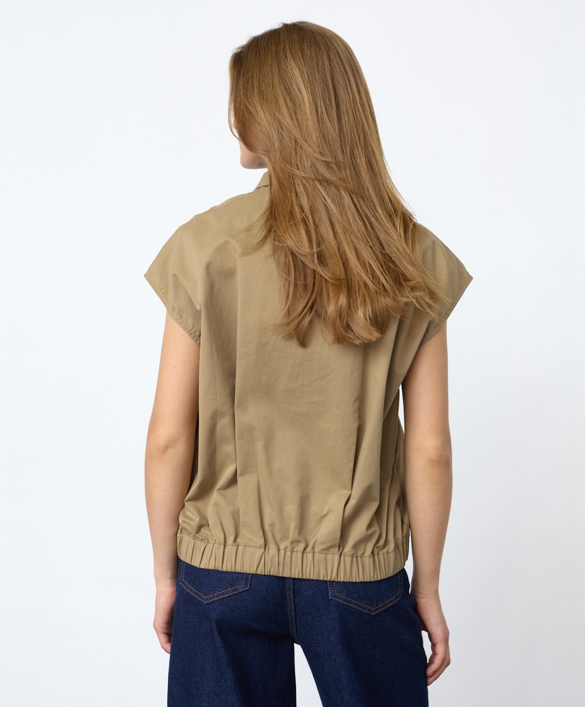 Sisters Point Dames gilet ecru