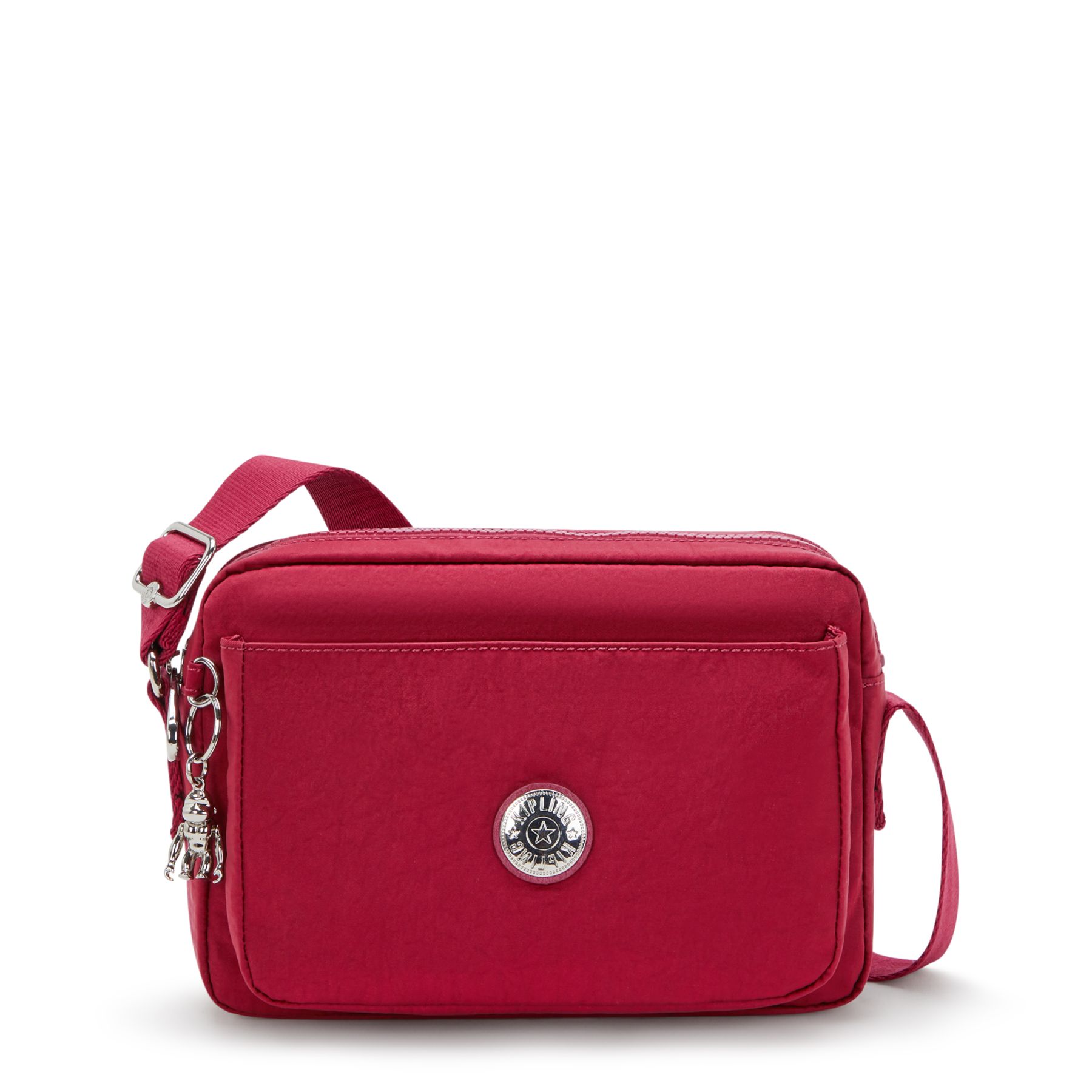 ABANU M Sac à bandoulière réglable polyvalent de taille moyenne  - Red Red Wine