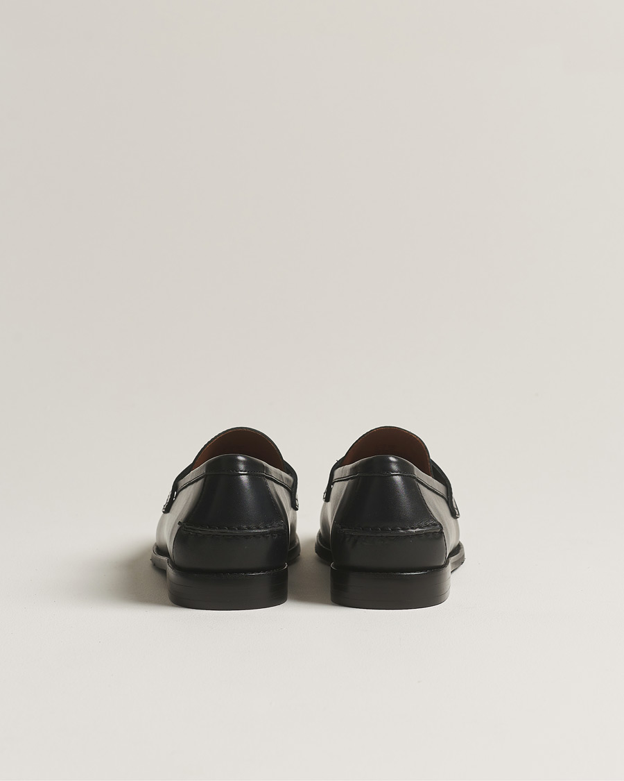 Polo Ralph Lauren Alston Penny Loafers Black Calf