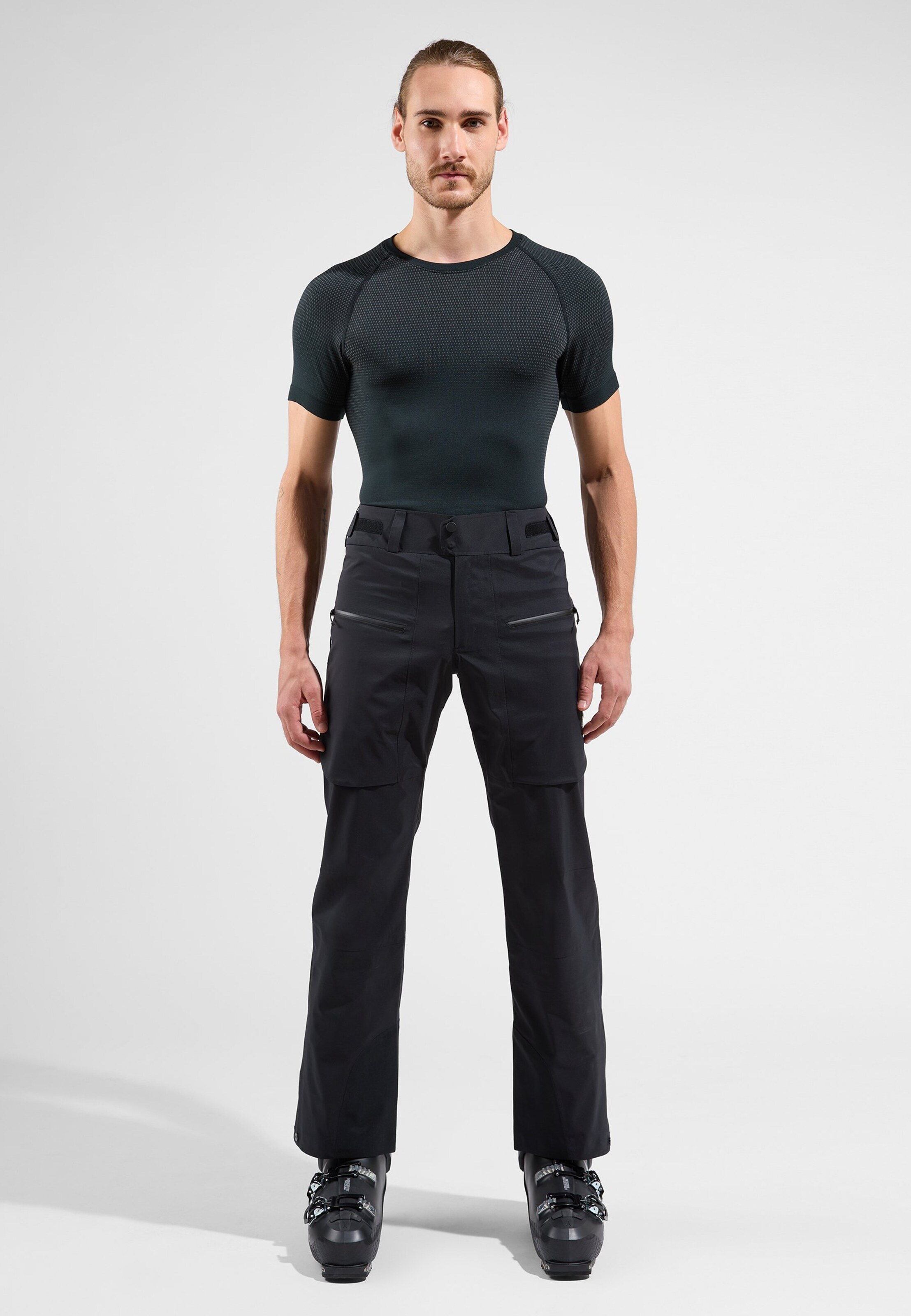 X-Alp 3L Hardshell-Skihose in black