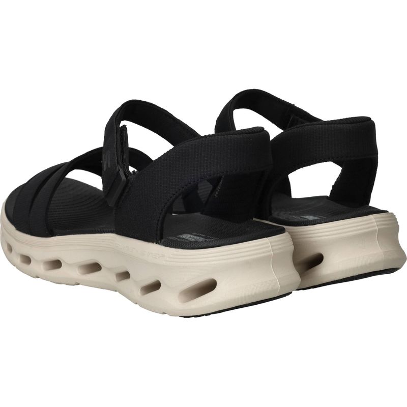 Skechers Slip-Ins: Go Walk Glide Sandalen Zwart Dames