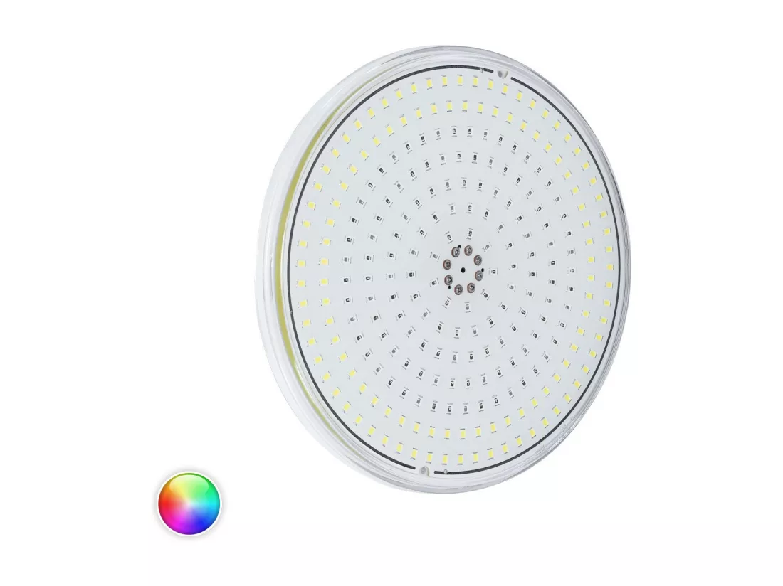Ampoule LED Piscine Slim Submersible PAR56 RGBW 12V DC 20W IP68 RGBW