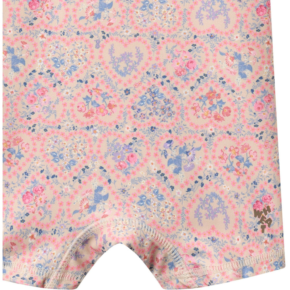 Køb Wheat Pink Heart Flowers Badeheldragt S/S Cas