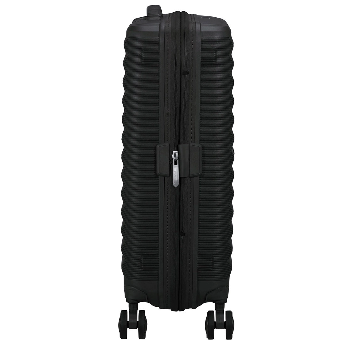 American Tourister Fastforward Spinner 55 EXP Flash Black